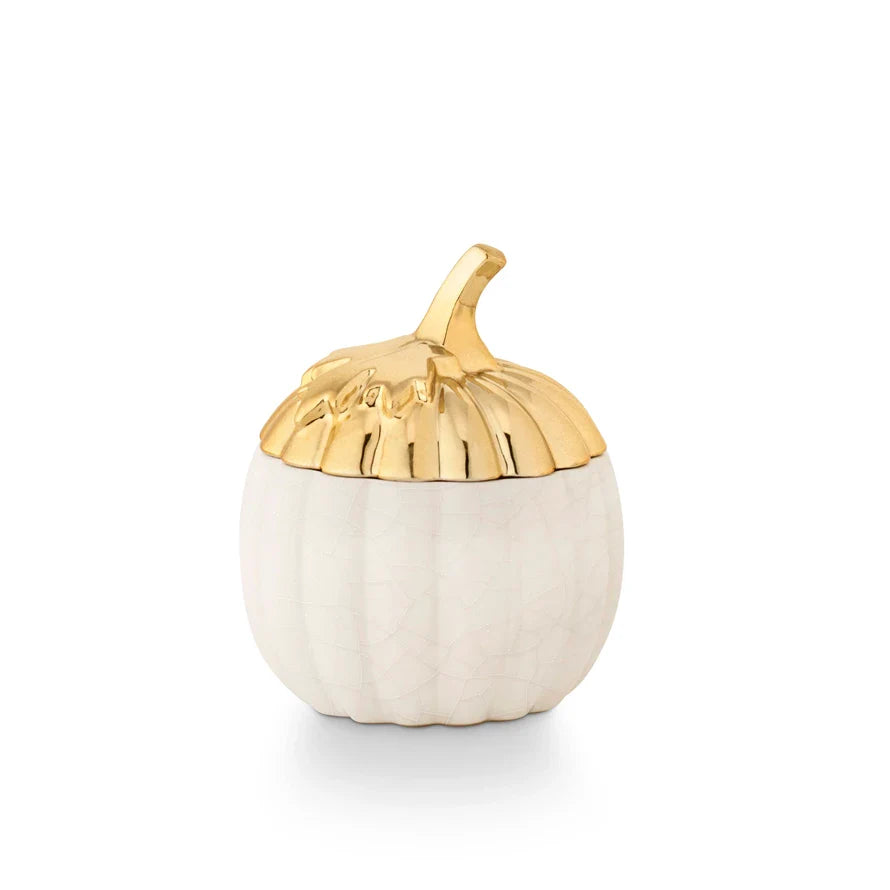 Maple Marshmallow Ceramic Pumpkin Candle