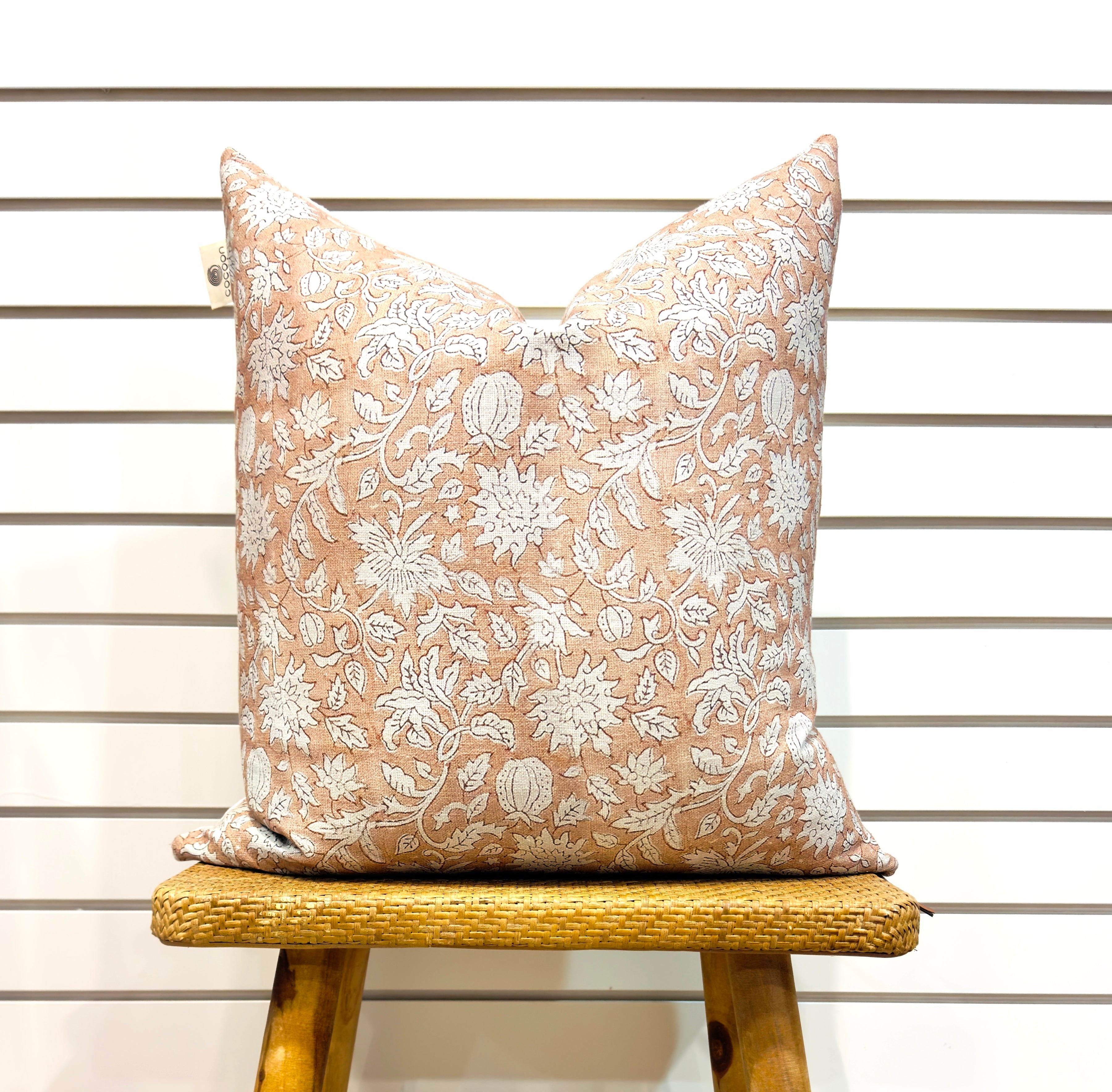 Hand Block Printed Pillow Cover