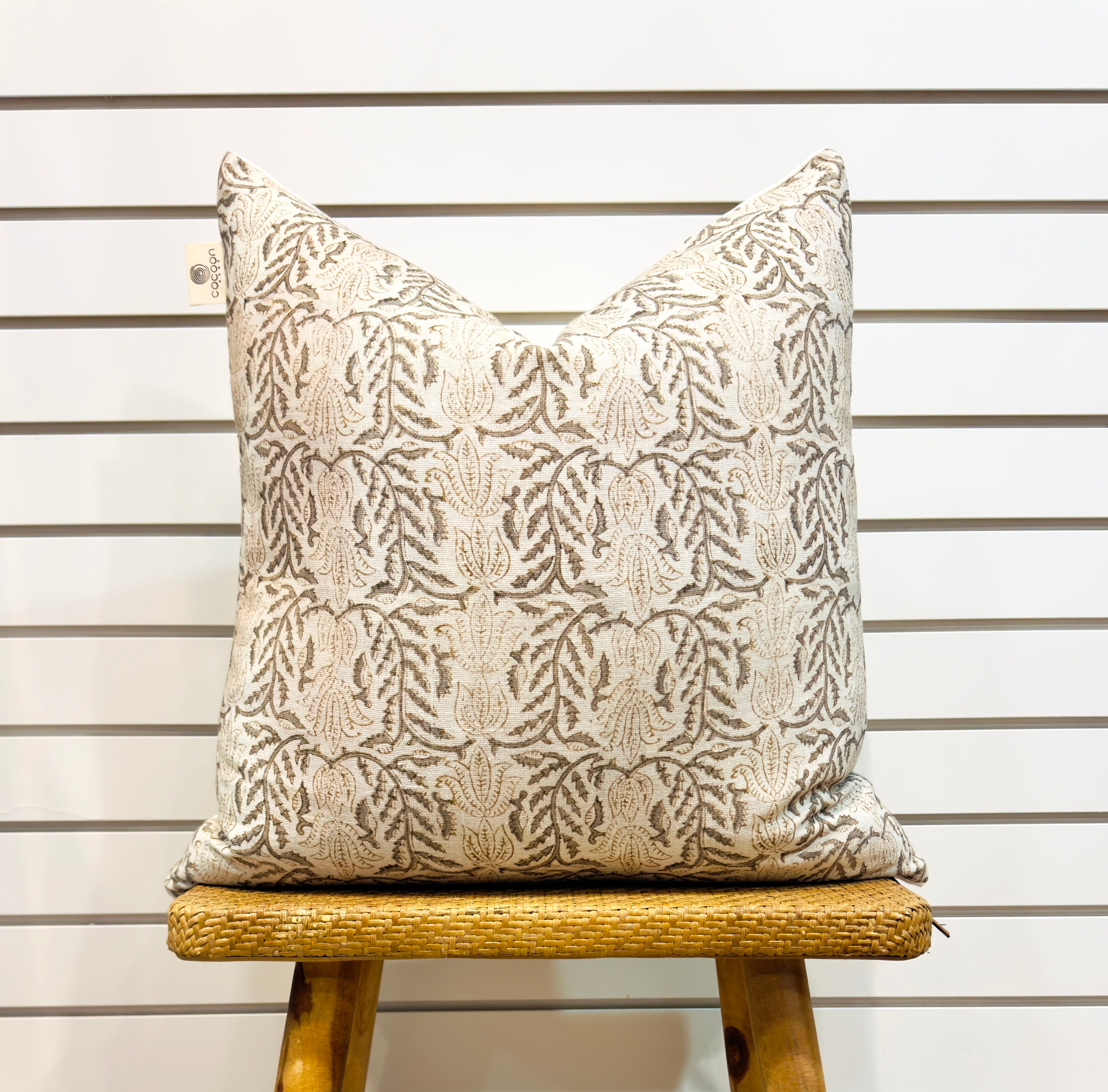 Hand Block Printed Pillow Cover