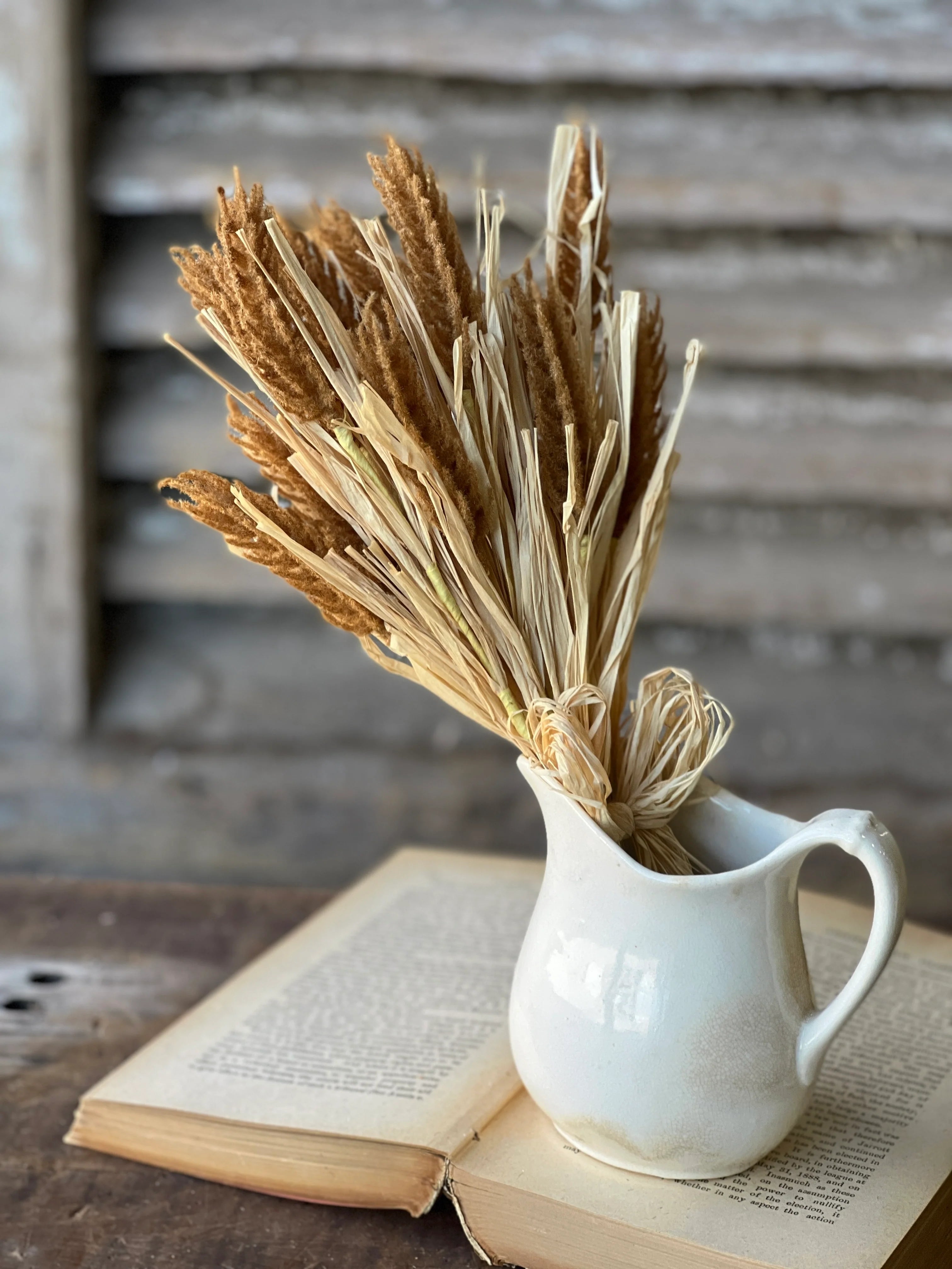 Tassel Grass Bundle | 13.5" | Bronze