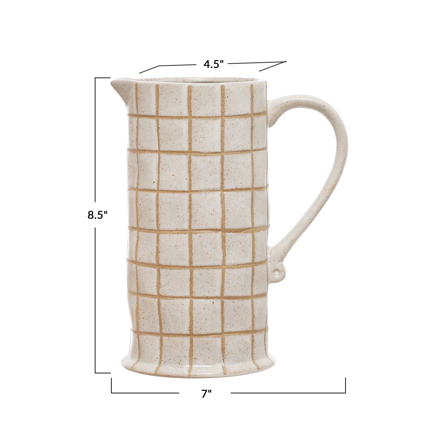 Stoneware Pitcher