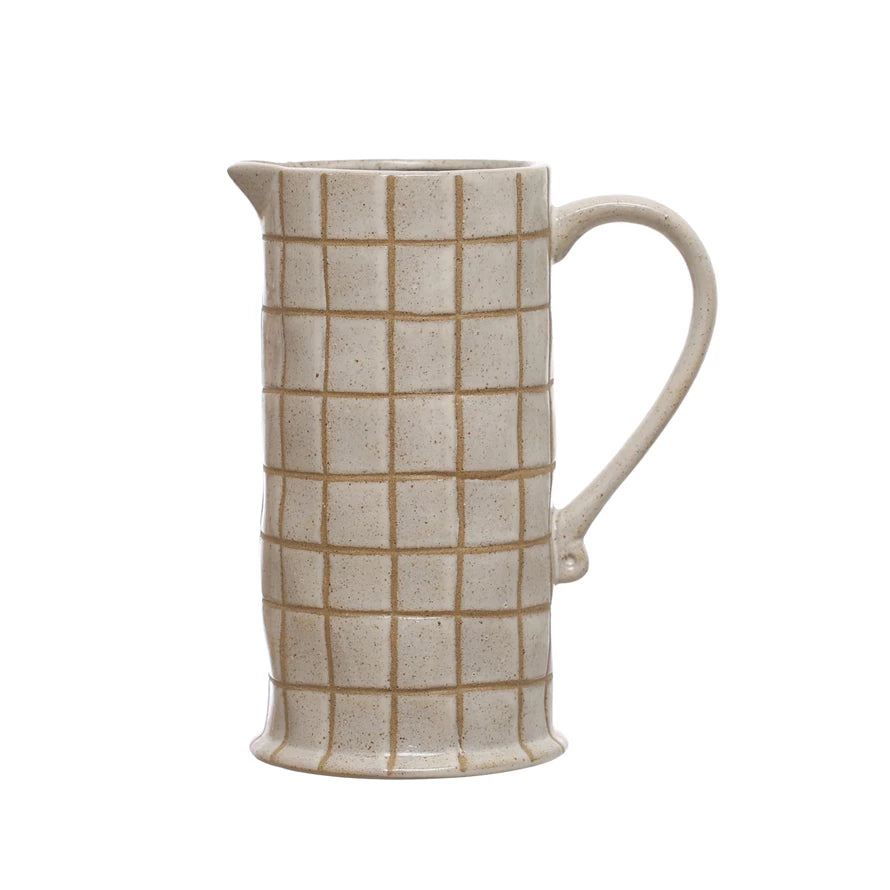 Stoneware Pitcher