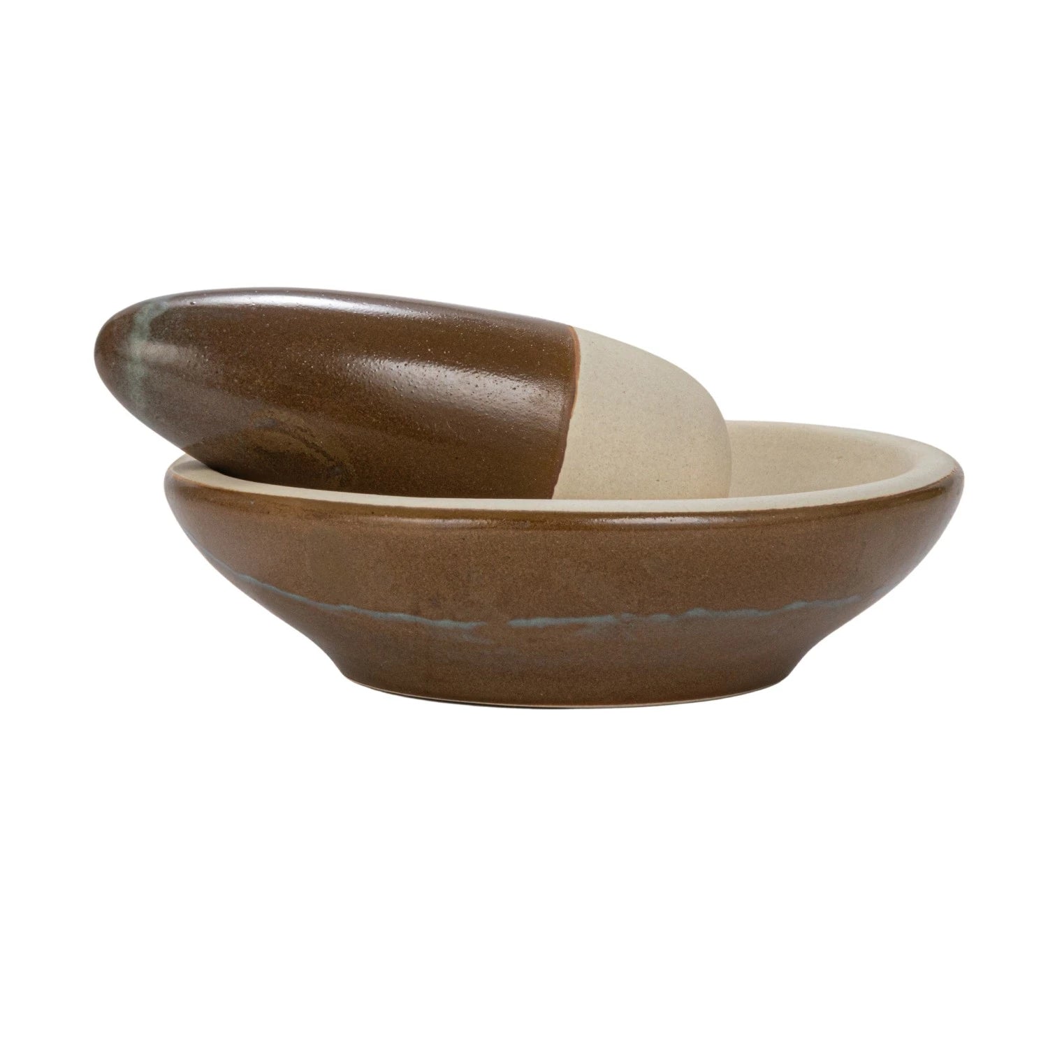 Stoneware Mortar & Pestle