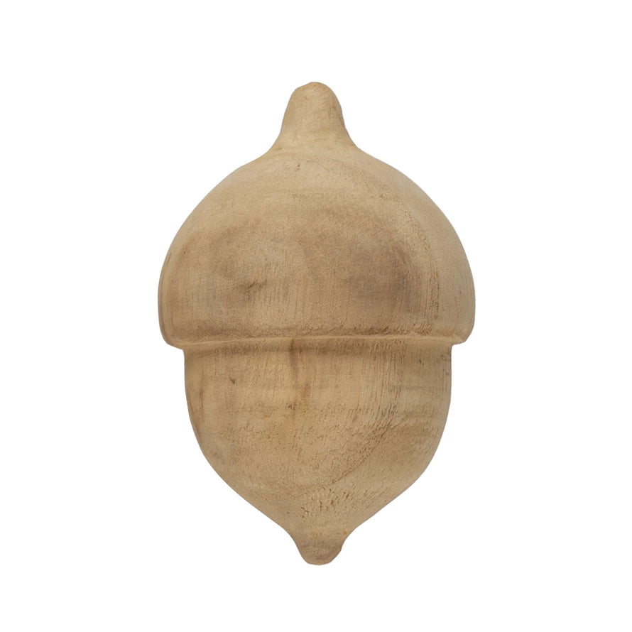 Paulownia Wood Acorn Wall Hook