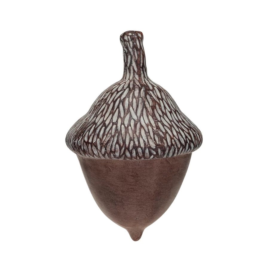 Resin Acorn, Brown