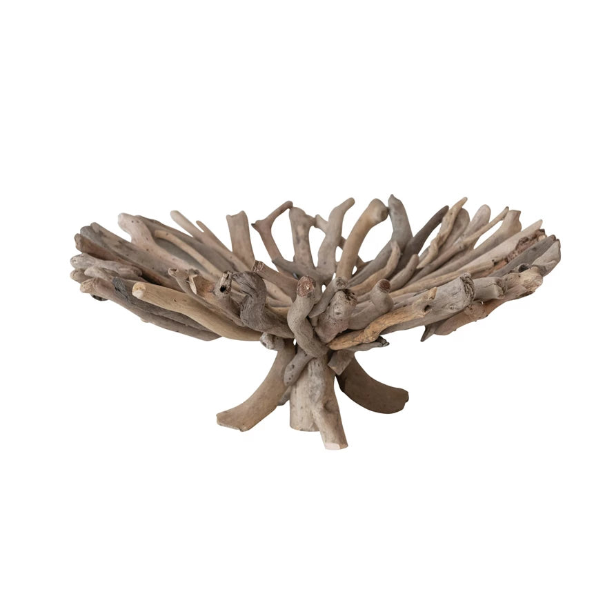 Decorative Handmade Driftwood Footed Tray (Each One Will Vary)