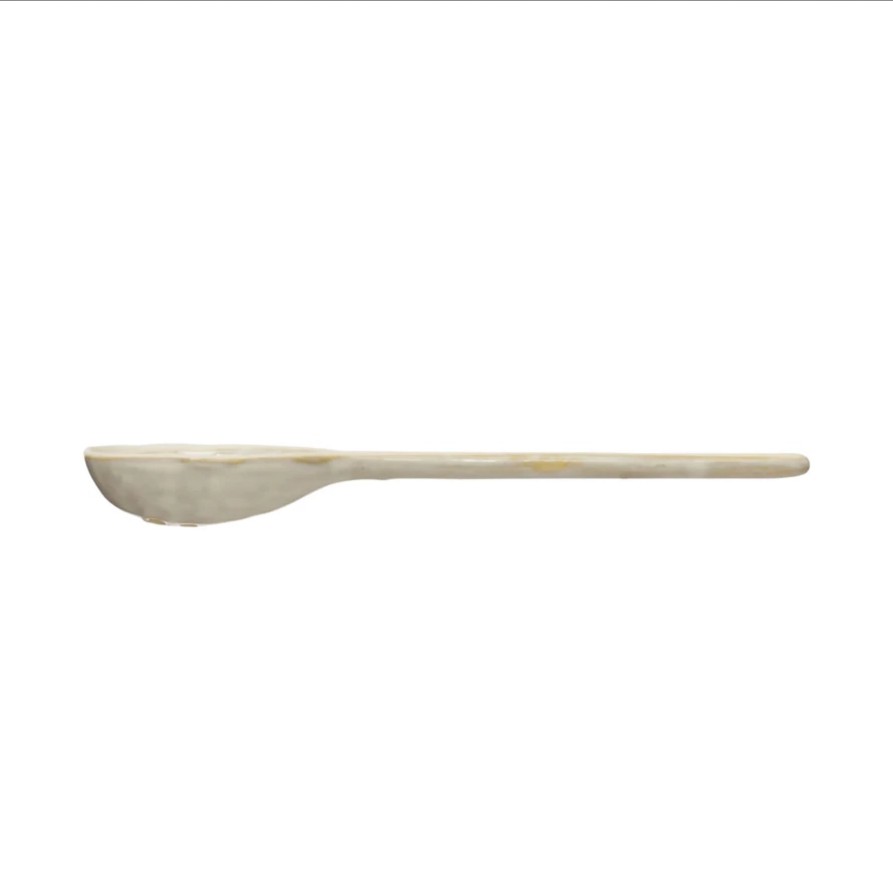 Stoneware Strainer Spoon