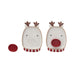 Stoneware Reindeer Shaped Platter w/ Dish, Set of 2 (Each One Will Vary)